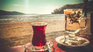 Thé vue sur Mer, rooibos, thé blanc, pouvoir apaisant, cothebio